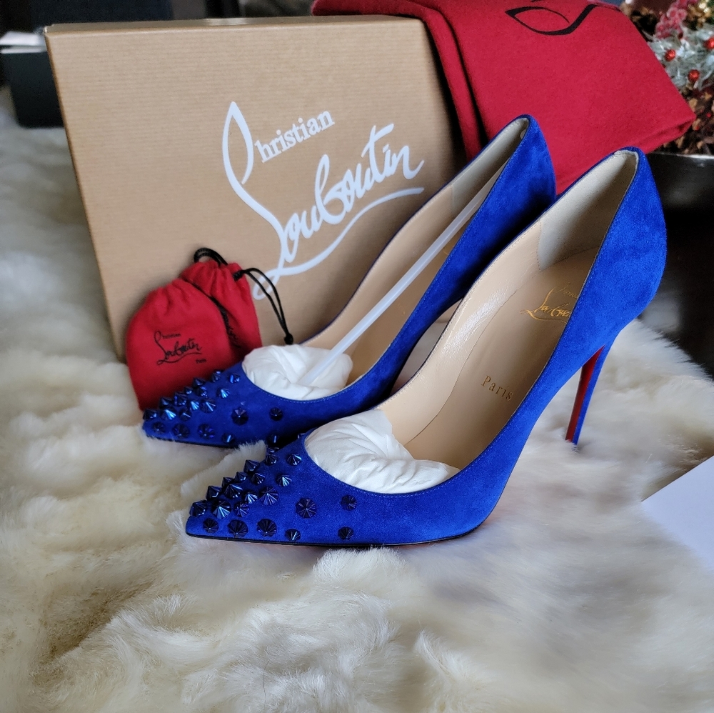 Christian Louboutin Drama Pump 100 Size 38